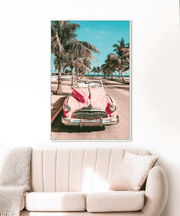 BroDeals Wall Art Framed Canvas Art - Classic Pink Framed Canvas Art - Classic Pink
