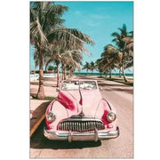 BroDeals Wall Art Framed Canvas Art - Classic Pink Framed Canvas Art - Classic Pink