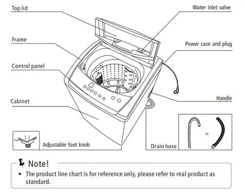 BroDeals washing machine Midea 10KG Top Load Washing Machine with i-clean Function DMWM100G2 Midea 10KG Top Load Washing Machine with i-clean Function DMWM100G2