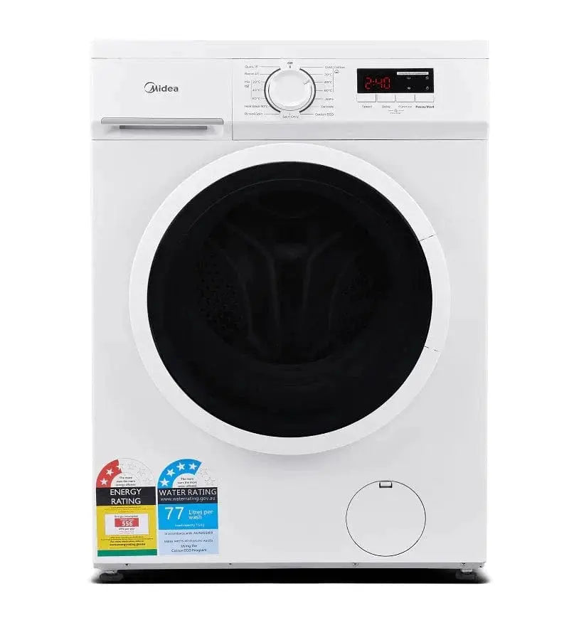 BroDeals washing machine Midea 7.5KG Front Loader Washing Machine MFE75-JS1412/C31E-AU(25) Midea 7.5KG Front Loader Washing Machine MFE75-JS1412/C31E-AU(25)