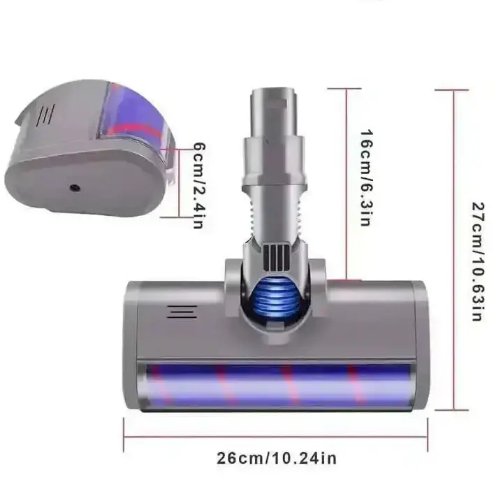 Soft Roller Floor Brush Head Replacement for V6 DC45 DC62 DC74 DC58 DC61 Vacuum Cleaners – view 4