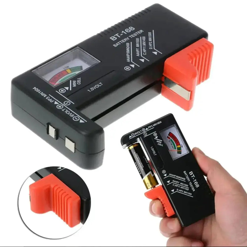 BT-168 Universal Battery Tester – AA/AAA/C/D/9V Button Cell Checker – view 5