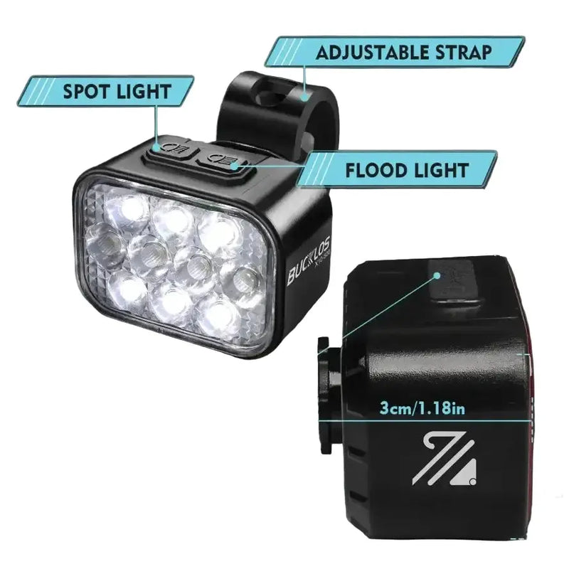 Habicare USB Rechargeable Bicycle Front & Rear LED Lights USB Rechargeable Bicycle Front & Rear LED Lights
