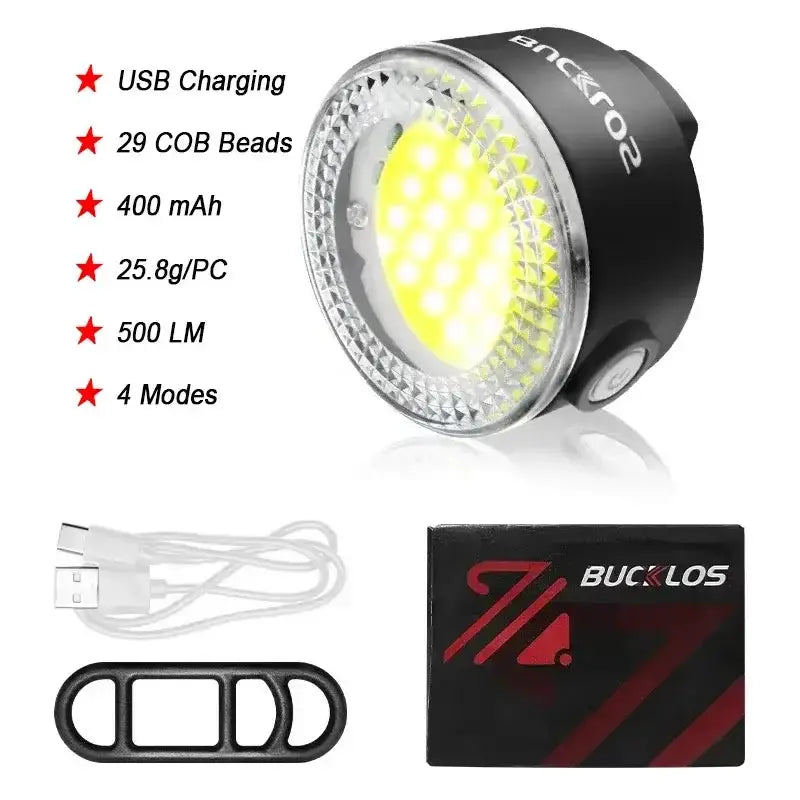 Habicare USB Rechargeable Bicycle Front & Rear LED Lights USB Rechargeable Bicycle Front & Rear LED Lights