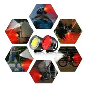 Habicare USB Rechargeable Bicycle Front & Rear LED Lights USB Rechargeable Bicycle Front & Rear LED Lights
