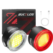 Habicare Rechargeable Bicycle Front & Rear Light Set Rechargeable Bicycle Front & Rear Light Set