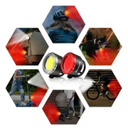 Habicare Rechargeable Bicycle Front & Rear Light Set Rechargeable Bicycle Front & Rear Light Set