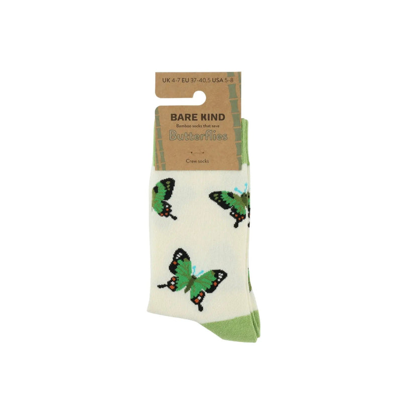 Barekind NZ Socks Save the Butterfly Bamboo Socks Save the Butterfly Bamboo Socks