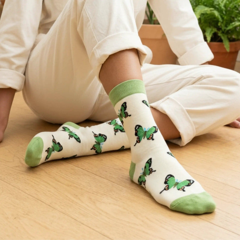 Barekind NZ Socks Save the Butterfly Bamboo Socks Save the Butterfly Bamboo Socks