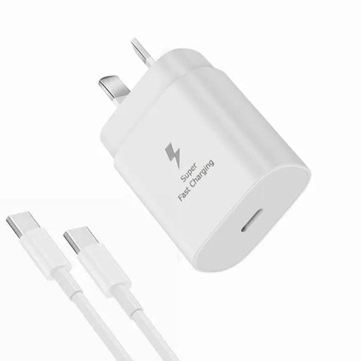 25W Type USB C PD Fast Charger and Charging Cable – view 1