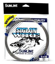 Kilwell Line Sunline Siglon 1X19 Uncoated 10m 136kg 300lb Sunline Siglon 1X19 Uncoated 10m 136kg Wire
