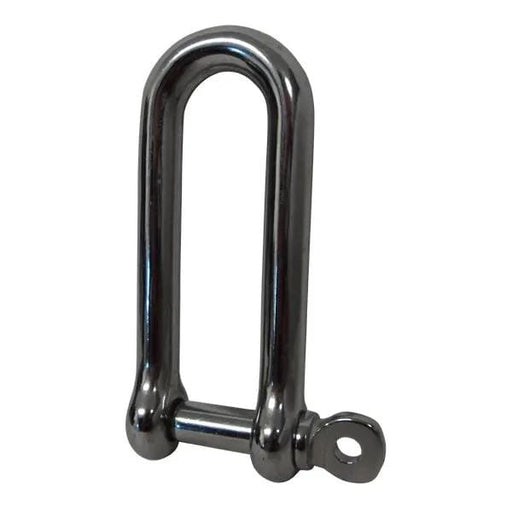 MaxTek Anchor Swivel & Shackle D Shackle 10mm 3/8" Long SS - Blister Pack MaxTek D Shackle 10mm Long SS Heavy Duty Link