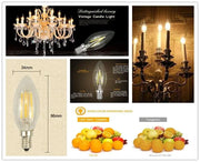 salelink.co.nz Unbranded C35 Antique Vintage Candle bulb E14 LED C35 Antique Vintage Candle bulb E14 LED | Action Outdoors NZ