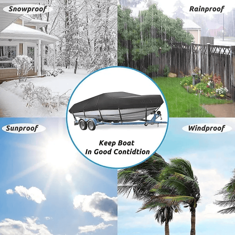 salelink.co.nz Unbranded 14"-16" 600D Boat Cover 14"-16" 600D Boat Cover | Action Outdoors NZ