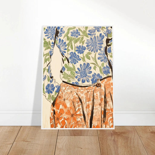 Blank Wall Print Shop Print Material Fashion Floral #4 Fashion Floral #4