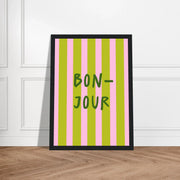 Blank Wall Print Shop Print Material Bonjour Bonjour