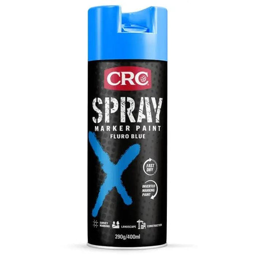 Wholesale CRC Spray Marker Paint Fluro Blue 400ml (Pack of 6)