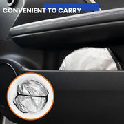 Large Silver Car Sunshade Foldable Double-Circle – view 4
