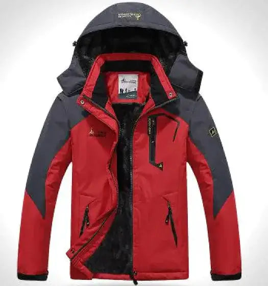 Men's Waterproof Thermal Hiking Jacket - Windproof Winter Outdoor Coat – view 60
