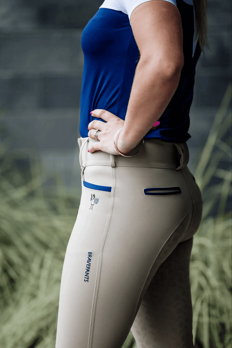 The Brave Pants Company Breeches DW Endura Basic-B Breech Navy Trim DW Endura Basic-B Breech Navy Trim | NZ