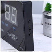 36CM Large LED Wall Desk Clock With Calendar Temperature – view 4