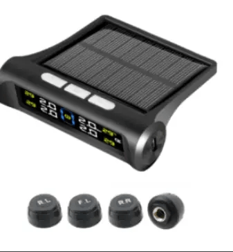 China Dropship Solar Controller Solar Wireless Tire Pressure Monitoring System With T88A Color Screen Solar Wireless Tire Pressure Monitoring System T88A