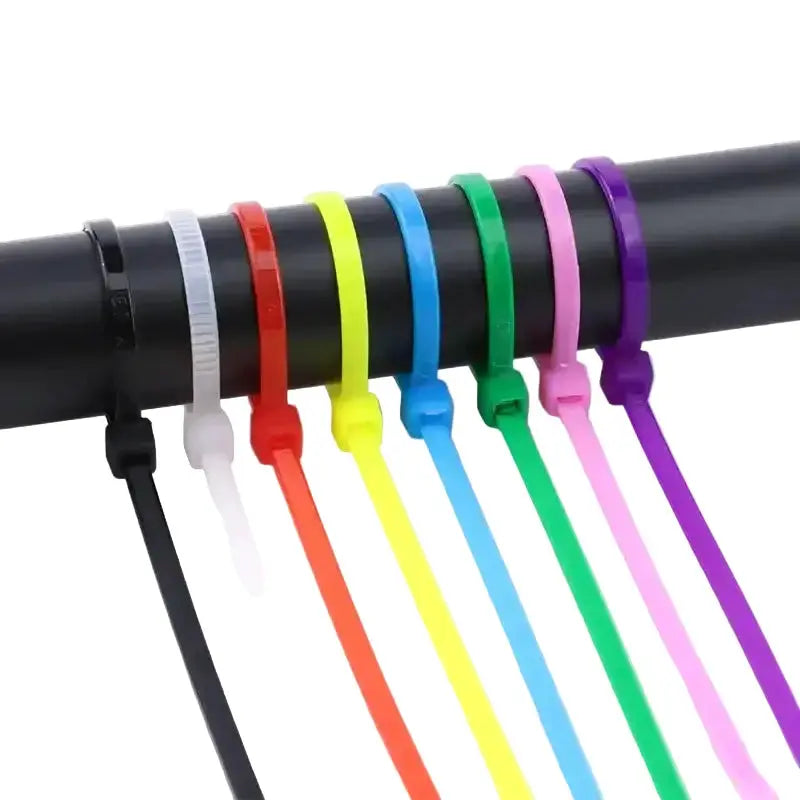 Habicare Multicolour Nylon Cable Ties 100/150/200mm Self-Locking Multicolour Nylon Cable Ties 100/150/200mm Self-Locking