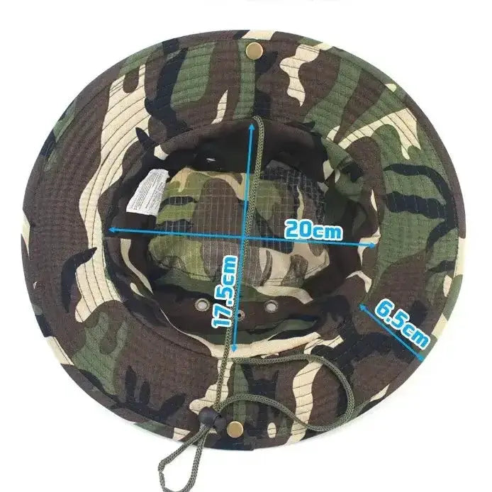 Habicare SS Camouflage Tactical Cap (60CM) Habicare Camouflage Tactical Sun Hat