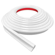 Camper Van Gutter Rain Guard – J Shape Drip Stop PVC Rain Gutter (5m) – view 1
