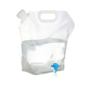 Habicare SS Folding Water Storage Container (5L/10L) Portable Folding Water Container with Spigot 5-10L