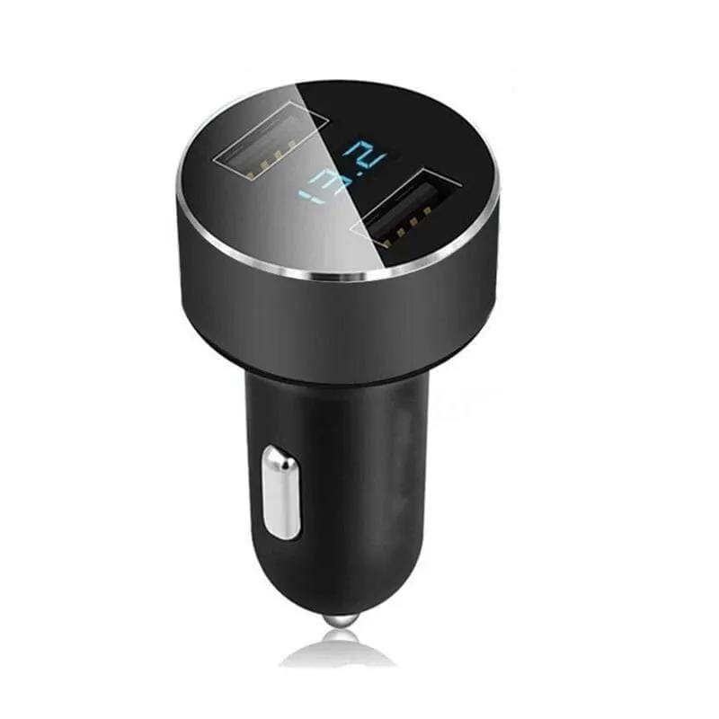 9eight5 Phone/Tablet Accessories Car Charger with LED Voltmeter Display Car Charger with LED Voltmeter Display