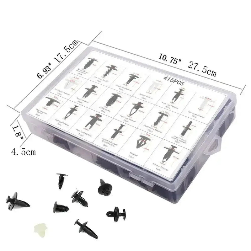 Car Fastener Clip Kit – Plastic Rivets & Retainer Pins (different types available) – view 15