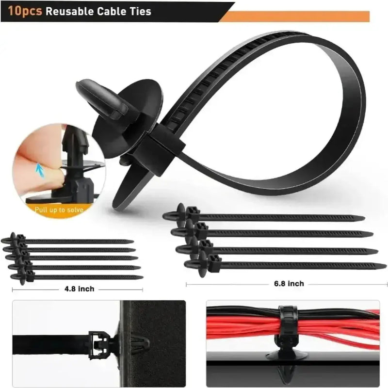 Car Fastener Clip Kit – Plastic Rivets & Retainer Pins (different types available) – view 11