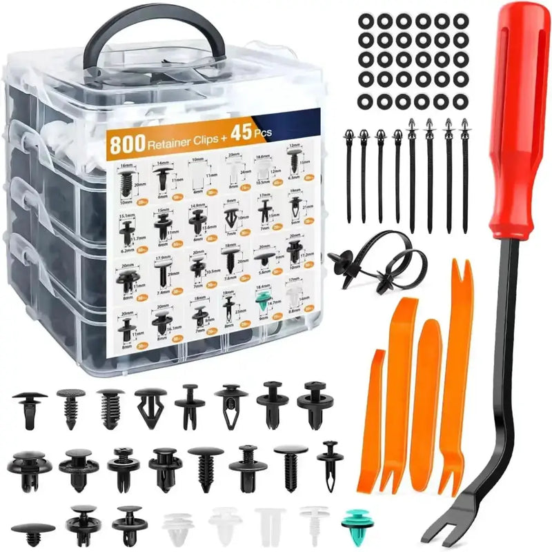 Car Fastener Clip Kit – Plastic Rivets & Retainer Pins (different types available) – view 23