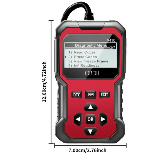 OBD2 Engine Fault Code Reader & Diagnostic Scanner for Cars – view 2