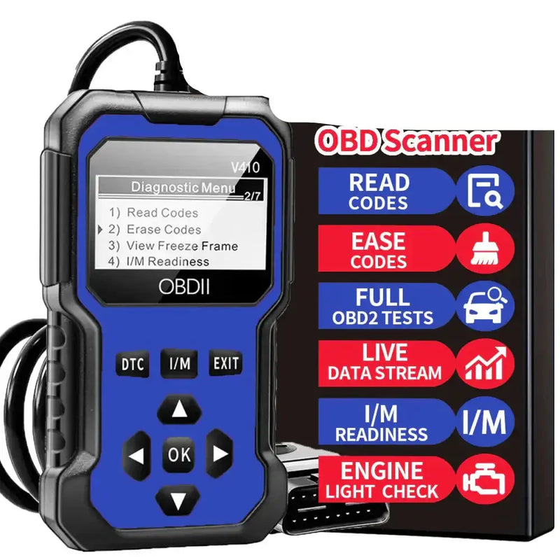 OBD2 Engine Fault Code Reader & Diagnostic Scanner for Cars – view 6