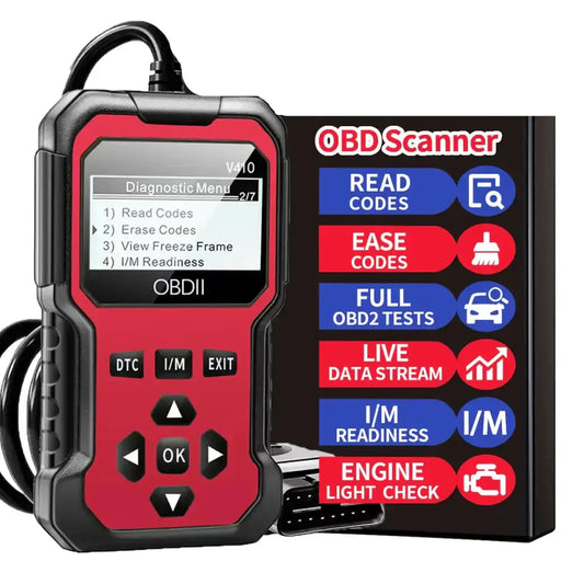 OBD2 Engine Fault Code Reader & Diagnostic Scanner for Cars – view 1