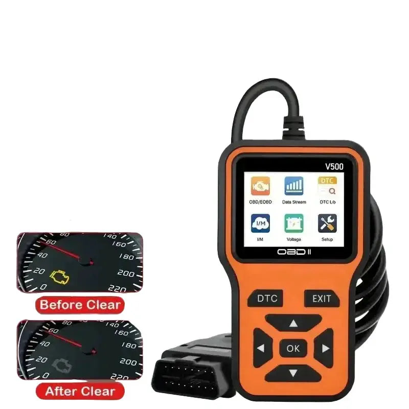 OBD2 Scanner, Voltage & Engine Fault Code Reader – view 7
