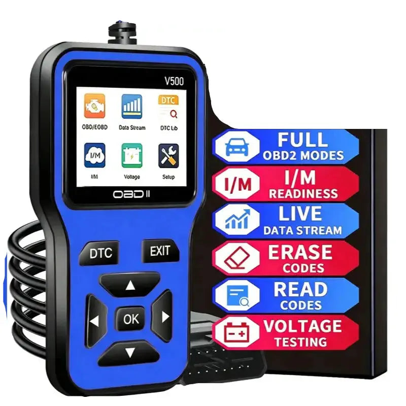 OBD2 Scanner, Voltage & Engine Fault Code Reader – view 19