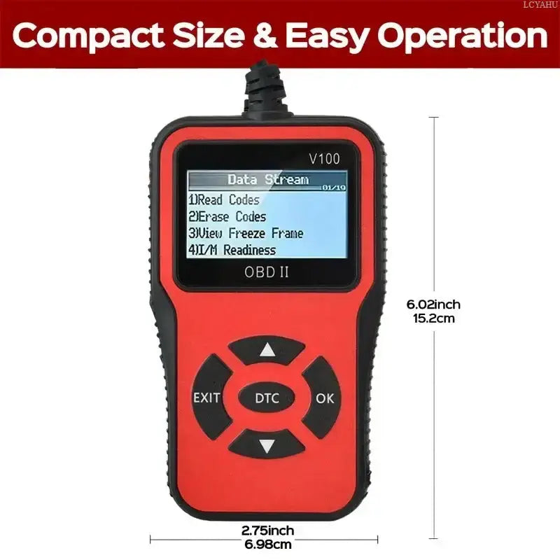 OBD2 Scanner, Voltage & Engine Fault Code Reader – view 9