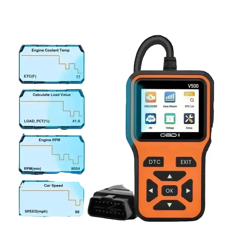OBD2 Scanner, Voltage & Engine Fault Code Reader – view 5