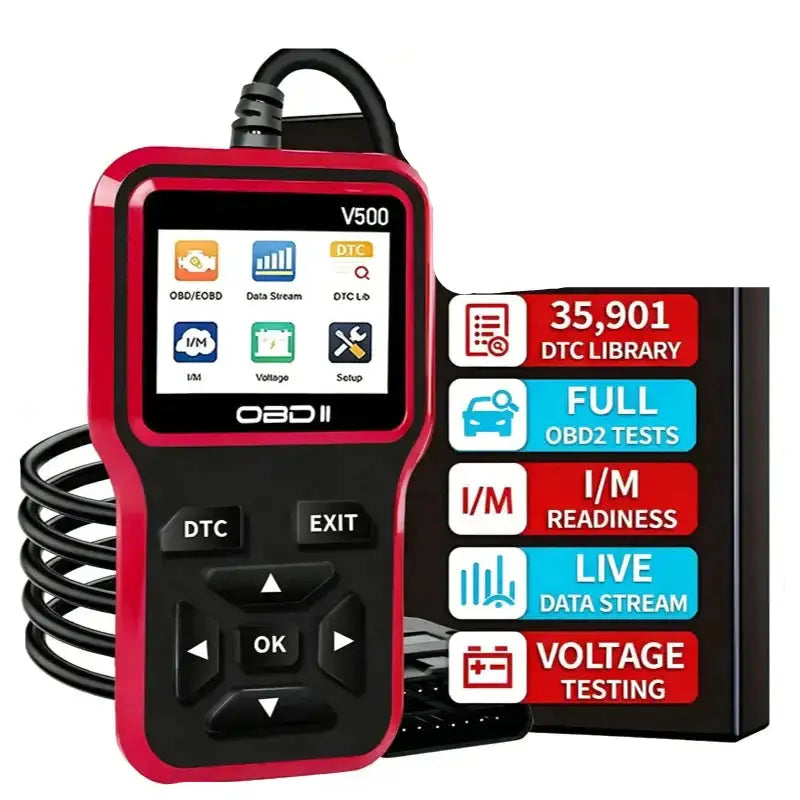 OBD2 Scanner, Voltage & Engine Fault Code Reader – view 20