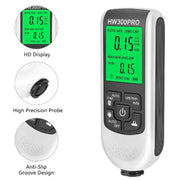 Habicare HBC Car Paint Thickness Tester HW-300PRO Digital Car Paint Thickness Gauge Meter