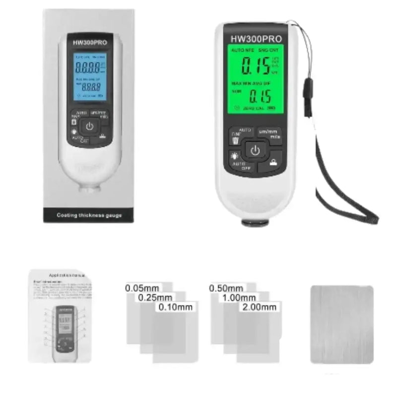 Habicare HBC Car Paint Thickness Tester HW-300PRO Digital Car Paint Thickness Gauge Meter