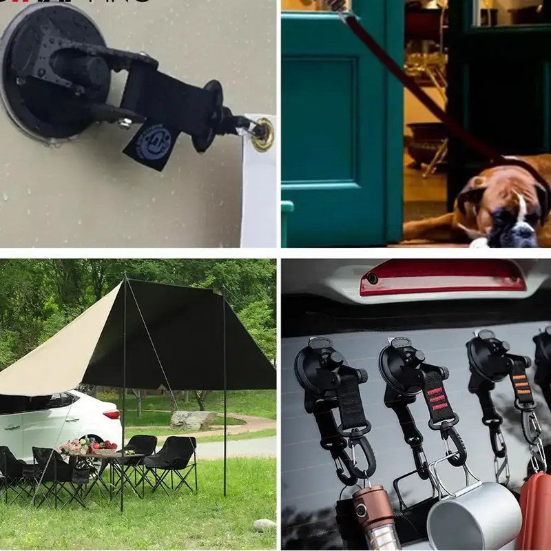 Car Tent Suction Cup Awning Anchor Hooks (different sets available) – view 6