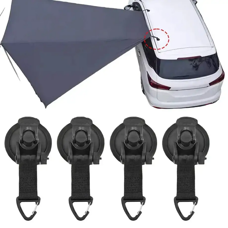 Car Tent Suction Cup Awning Anchor Hooks (different sets available) – view 2