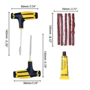 Habicare HBC Car Tyre Repair Kit with Durable Strips & Super Glue Car Tyre Repair Kit with Durable Strips & Super Glue