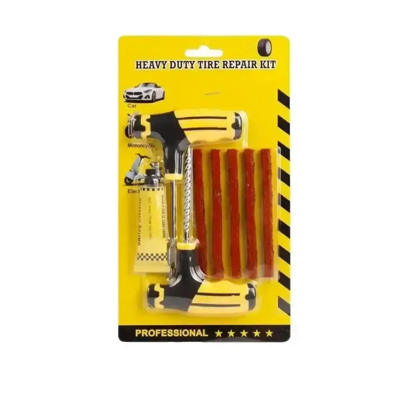 Habicare HBC Car Tyre Repair Kit with Durable Strips & Super Glue Car Tyre Repair Kit with Durable Strips & Super Glue