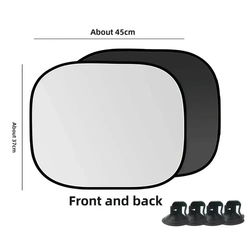Habicare HBC Car Window Sunshade Cover – Folding Car Window Sunshade Cover – Folding
