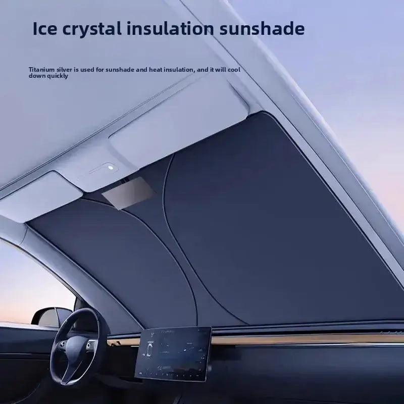 Habicare HBC Car Window Sunshade Cover – Folding Car Window Sunshade Cover – Folding